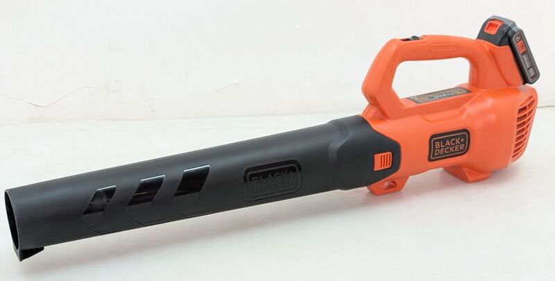 Black & Decker Akku-Gebläse BCBL200L-QW 18V Laubbläser mit Akku und Ladegerät - 5035048710043