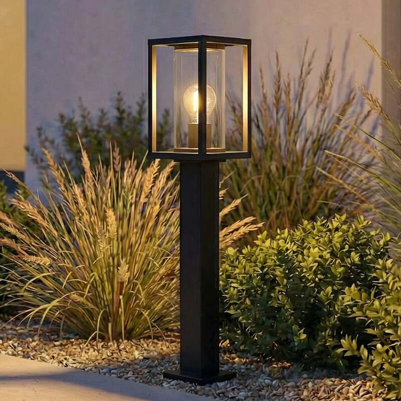 Lucande Wegeleuchte Ferda Gartenleuchte LED anthrazit dimmbar IP44 60cm 16x16cm - 4251096576047