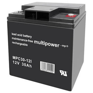 B-Ware Multipower Bleiakku MPC30-12I 12V 30Ah AGM Zyklenfest M6-Schraubanschluss