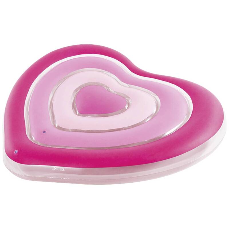 Intex Luftmatratze Sweetheart Float Badeinsel Schwimminsel 155x135cm farblich - 6941057425825