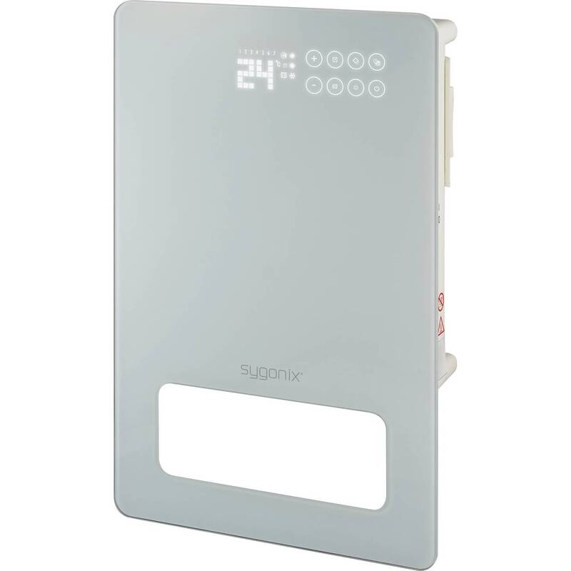 Sygonix SY-6735642 Heizgerät Heizer Raumheizung 20 m² Weiß - 4064161407531