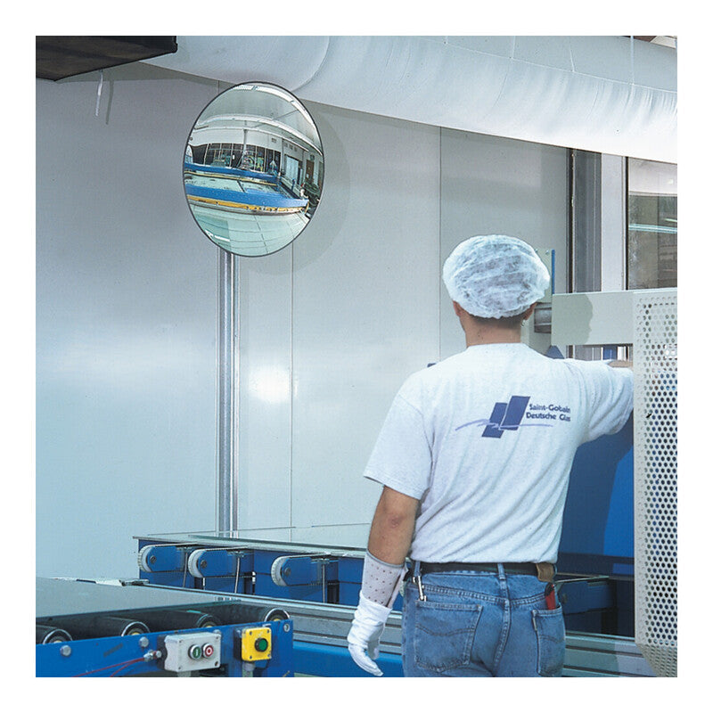 Moravia Beobachtungsspiegel DETEKTIV Acrylglas rund 400mm Halterung transparent - 4055381194776