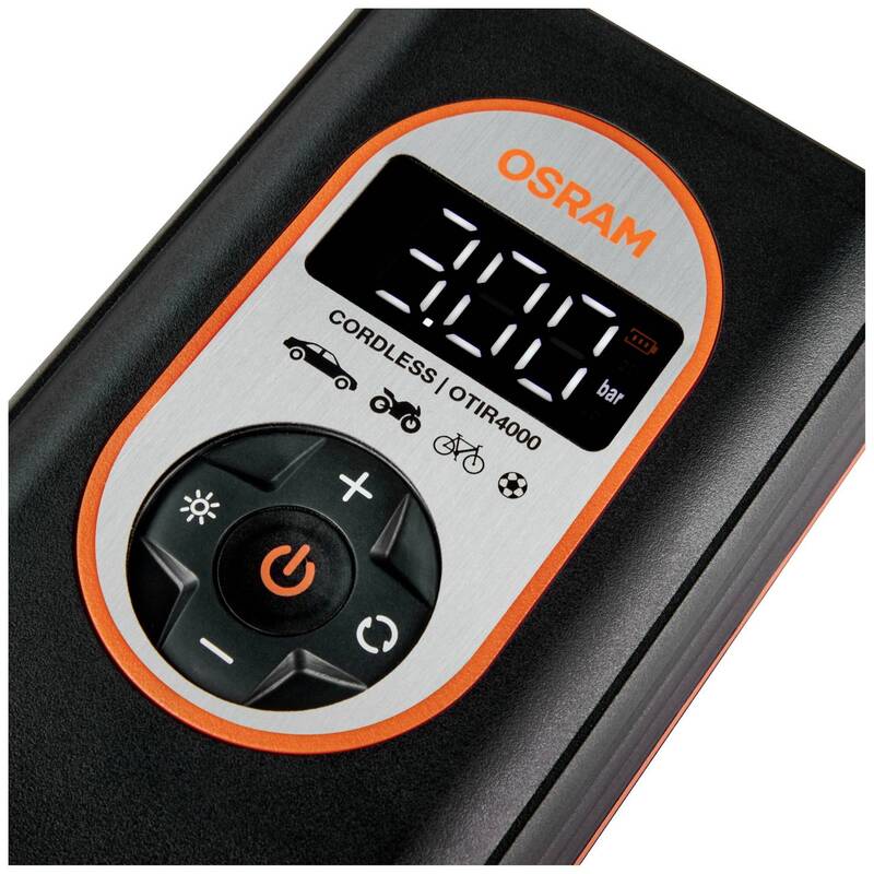 Osram Automotive Kompressor Reifenfüller TYREinflate 4000 8.3 bar kabellos - 4062172306294