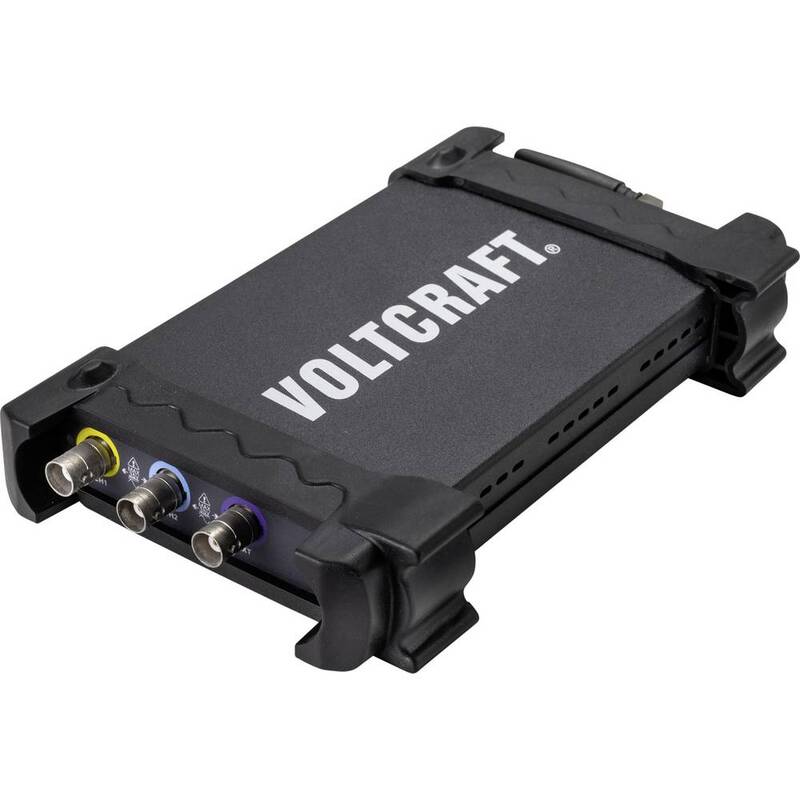 Voltcraft USB-Oszilloskop 1070D 70 MHz 250 MSa/s 6 kpts 8 Bit Digital-Speicher - 4016139055985