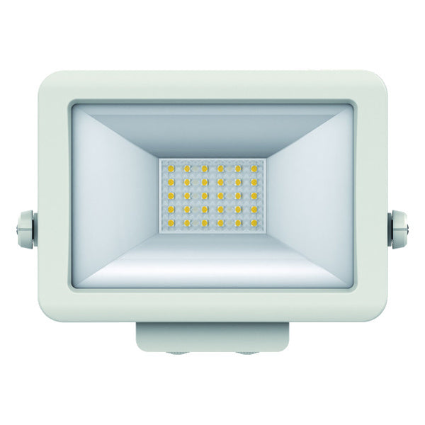 Theben Außenstrahler LED Flutlichtstrahler theLeda B20L Gartenlampe weiß 40W - 4003468101414
