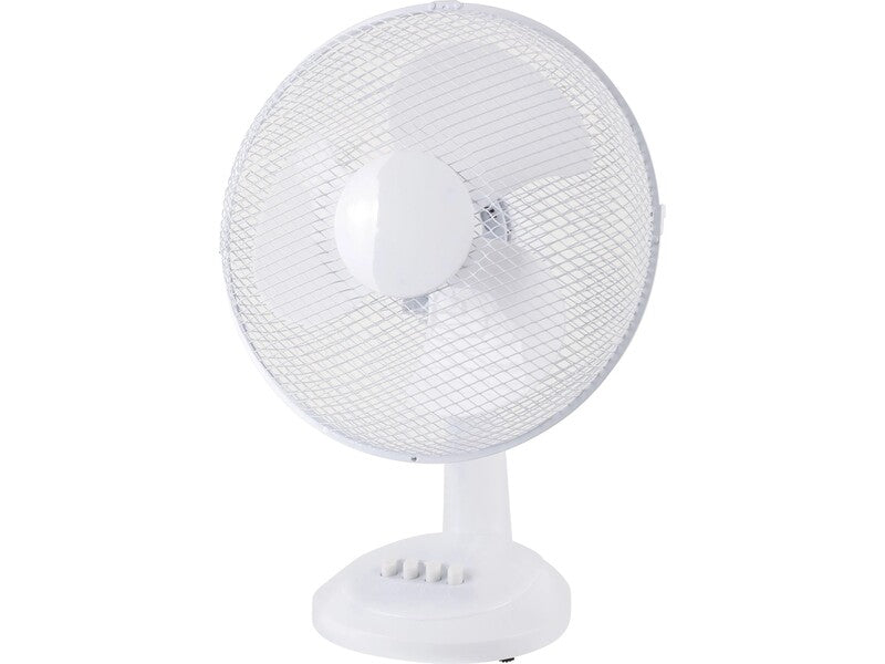 CMI Tischventilator Ventilator oszillierend neigbar 40W 30cm weiß für - 4007873704444