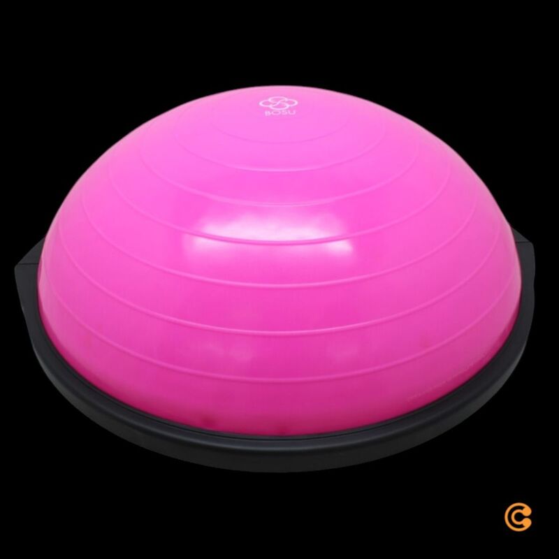 Bosu Balance Trainer Gymnastikball Home Trainingsgerät Pink Wohnzimmer Fitness - 33149108542