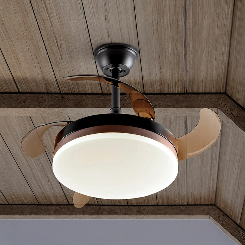 Schuller Valencia Deckenventilator Vento LED Ventilator schwarz bronze Ø90cm - 8435435337230