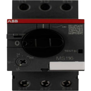 B-Ware ABB Motorschutzschalter Schalter MS 116-1,6 einstellbar 690 V/AC 1.6 A 1 St