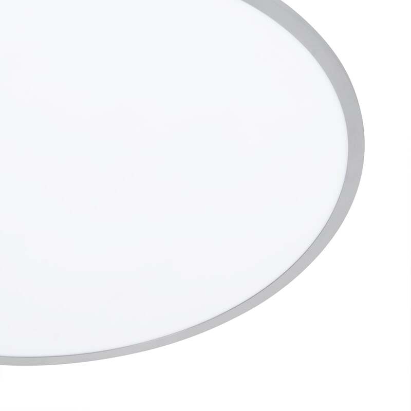 Lindby Deckenlampe Deckenleuchte Narima LED Lampe dimmbar silber Ø80cm CCT Licht - 4251096579741