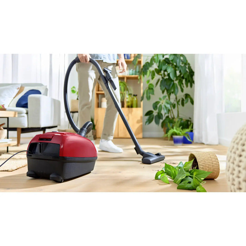 Bosch Staubsauger mit Beutel Serie 4 rot 600 W 4 l Staubkapazität 10 m Radius - 4242005364039