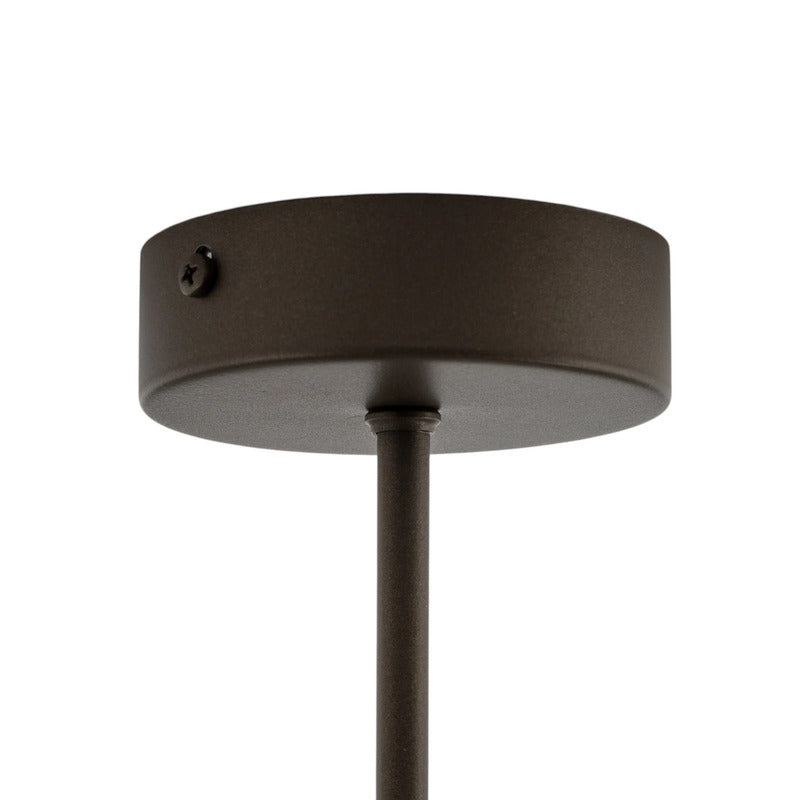 Domiluce Deckenlampe Leuchte Zofia kaffeebraun Metall E27 50cm 3-flammig Lampe - 5905563004425