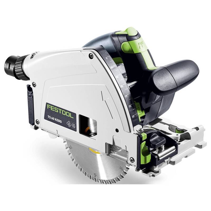 Festool Tauchsäge TS 60 KEBQ-Plus 1500W bürstenlos 62mm Schnitttiefe präzise - 4014549373620