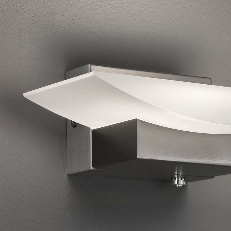 FISCHER & HONSEL Wandleuchte Bowl TW CCT LED Lampe dimmbar nickel 30cm 950lm - 4003694302982