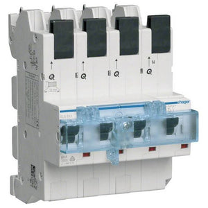 B-Ware Hager Hauptleitungsschutzschalter 4polig 63A 400V SLS Schalter