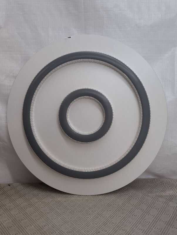 Globo Deckenlampe Deckenleuchte Jayden LED Lampe dimmbar grau Ø450mm 78cm - 9007371525843