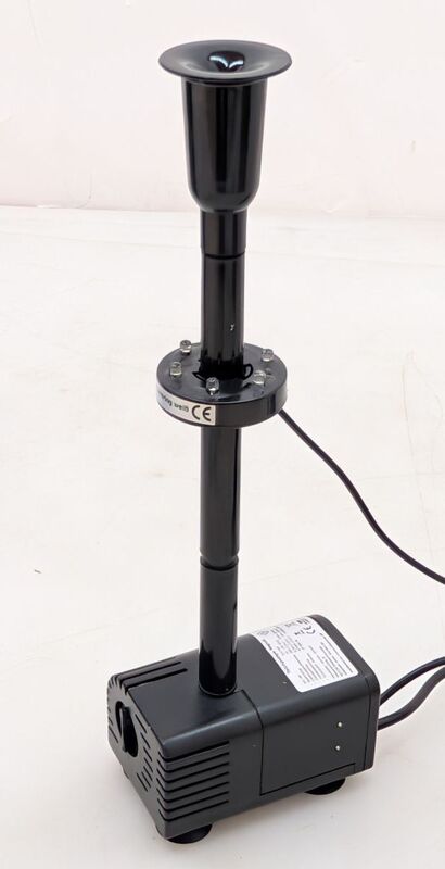 Esotec Solar-Pumpenset Napoli mit Beleuchtung 750l/h 2m Förderhöhe Akkuspeicher - 4260057861535