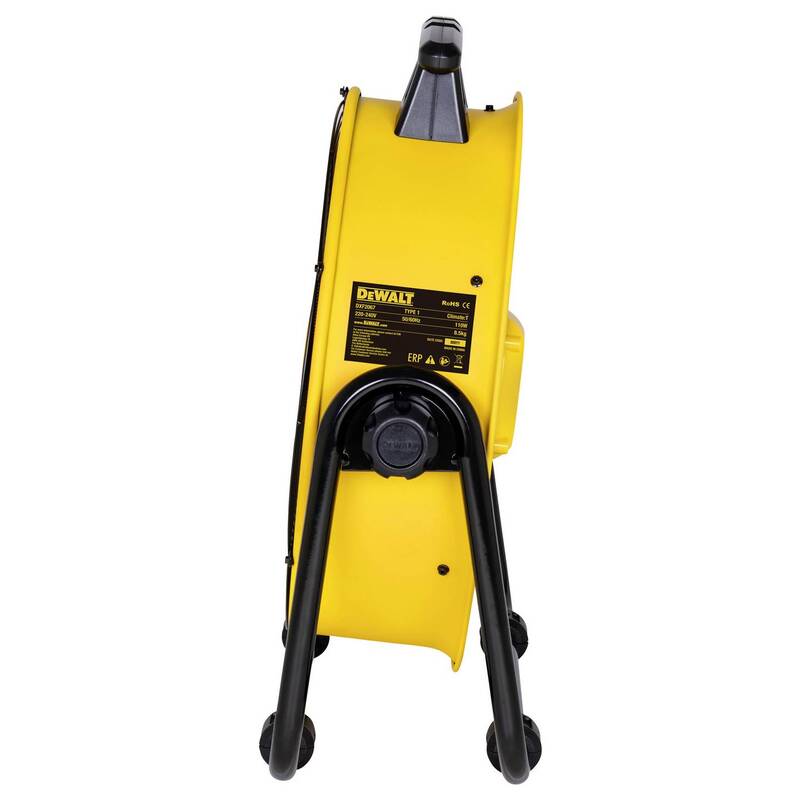 DEWALT Bodenventilator 110 W 688 mm Gelb 3 Schaltstufen 560 l/s 63 dBA - 6921183000905