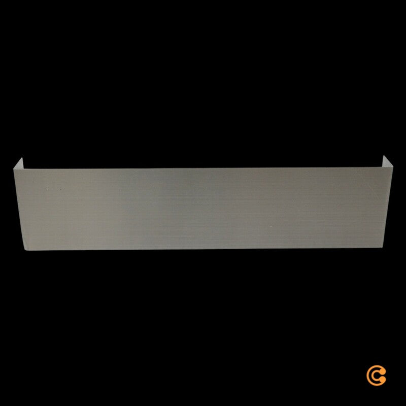 Lampenwelt Wandleuchte Wandlampe Metall COB LED Enja Silber Beleuchtung 46 cm - 4251096510577
