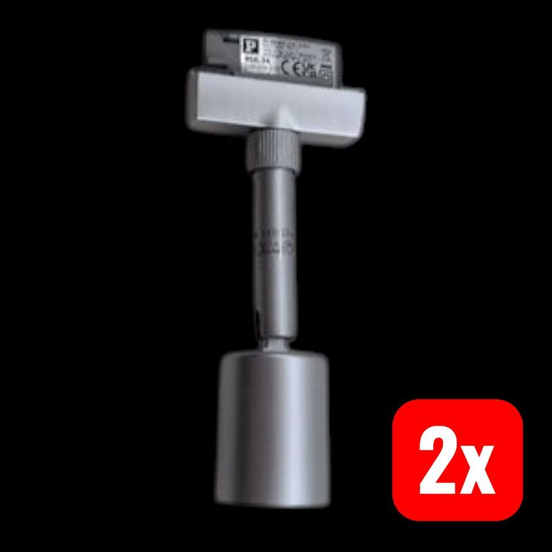 Paulmann URail Spot Salt Strahler LED Deckenstrahler dimmbar chrom 11,3cm - 4000870956342