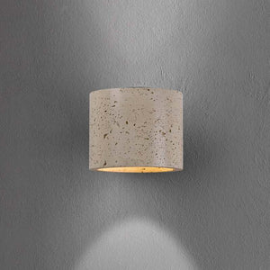 B-Ware Schöner Wohnen Wandleuchte Traventa LED Lampe dimmbar beige 14x10cm IP20