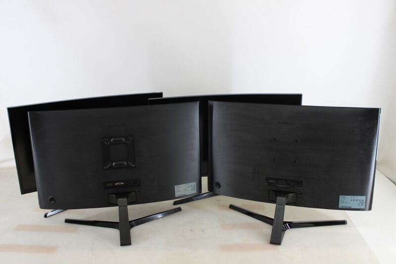 4x Samsung 27 Zoll Curved Monitore C27F398FWR / C27F396FHU – Set - 1