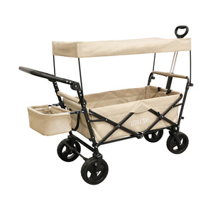 B-Ware Little One Bollerwagen Kinderwagen schwarz mit wasserdichtem Dach faltbar