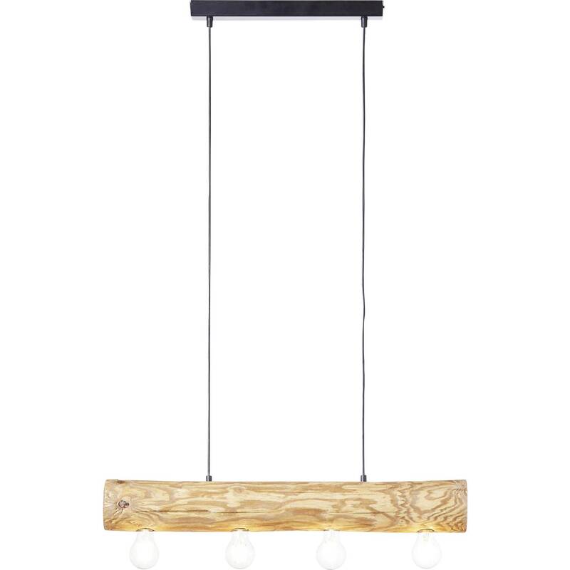 Brilliant Trabo 99432/35 Pendelleuchte Lampe E27 Eiche Holz Esszimmer - 4004353393518