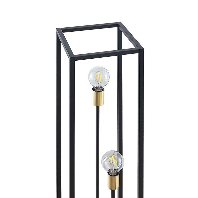 Lindby Stehlampe Stehleuchte Tiliane LED Lampe 3-flammig schwarz 153cm hoch - 4251911708653
