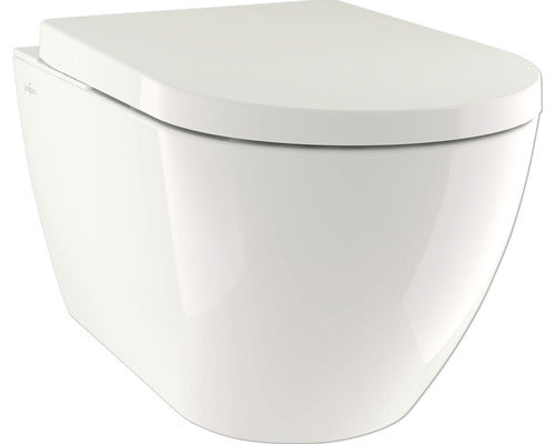 Jungborn Dusch-WC Set Toilette Wandhänger weiß mit Hygienedusche WC-Sitz - 4306517629267