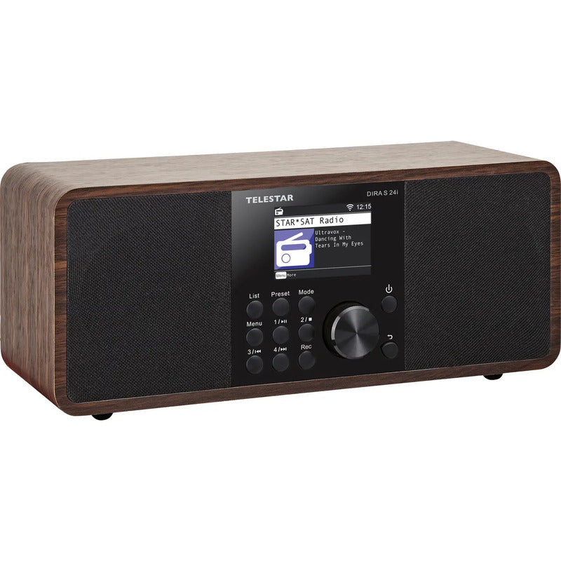 Telestar Internet Tischradio DIRA S 24i DAB+ Bluetooth AUX Aufnahmefunktion - 4024035300016
