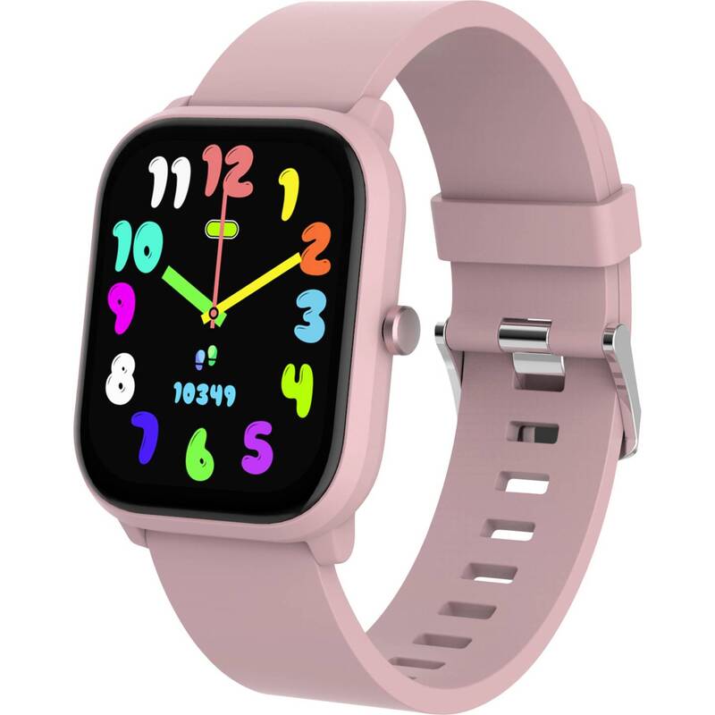 Denver Kinder-Smartwatch SWK-120 Anruf SMS-Benachrichtigung Rose 1,75 Zoll - 5706751082191