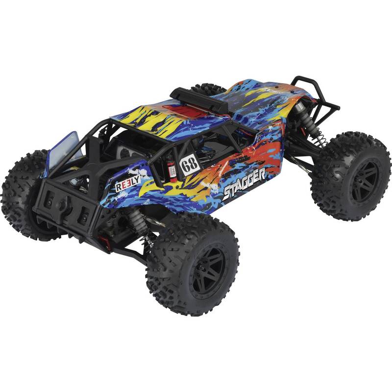 Reely RC Modellauto Elektro Buggy Stagger 1:10 Allradantrieb 30 km/h 100% RtR - 4053199959723