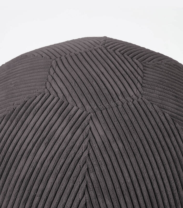 mokebo Der Sportliche Stoff Sitzball Bürositzball Ball Schreibtischball - 4262436120387