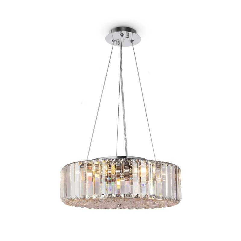 Maytoni Hängeleuchte Pendelleuchte Lampe Kristall transparent chrom SIEHE TEXT - 4251110030036
