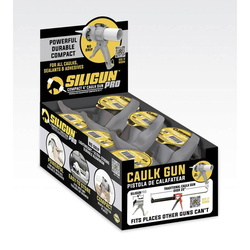 Siligun Kartuschenpistole Siligun Pro Compact Dichtpistole Aluminium 430g 14,8cm - 0721749899891