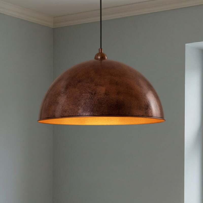 ROYALTECH Hängeleuchte Casimir LED Pendelleuchte dimmbar kupfer Ø50cm Metall - 8682835452357