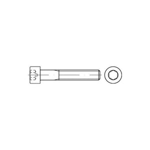 B-Ware Reyher Zylinderschraube Schaftschraube M14x260 12,9 Blank Innensechskant 10 Stk