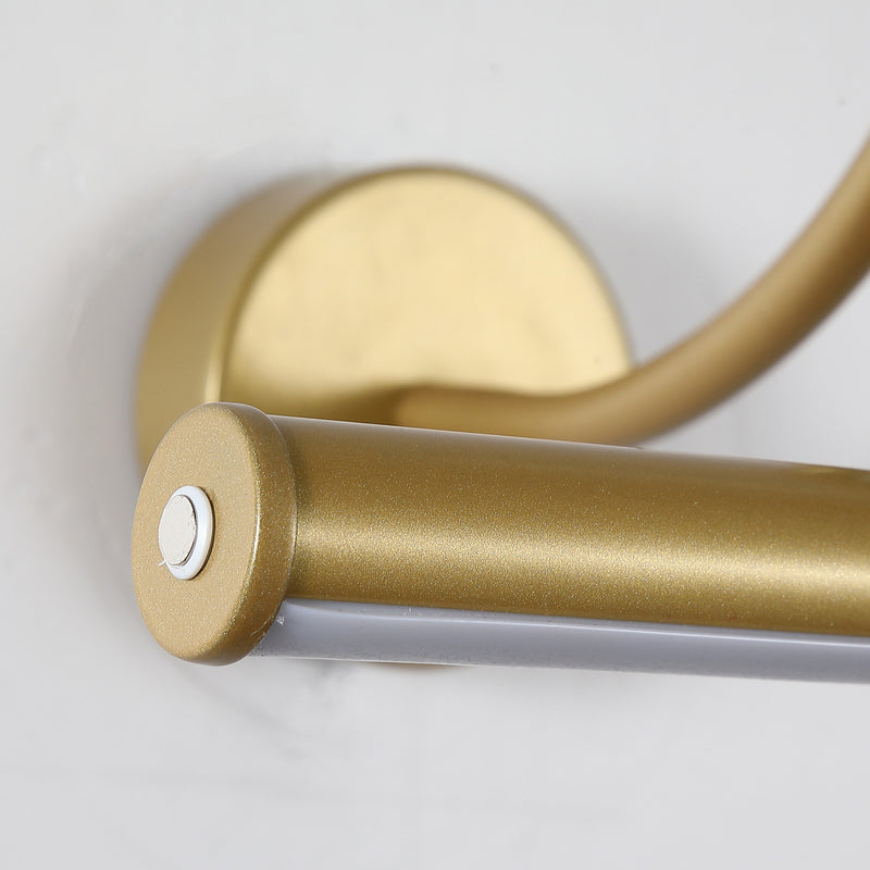 Searchlight LED Wandlampe Vigo dimmbar Touchdimmer warmweiß goldfarben 30cm - 5053423298405
