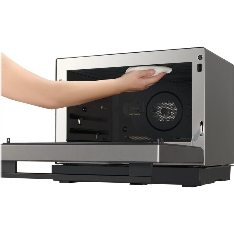 Panasonic Mikrowelle Kombimikrowelle Grill Dampfgarer Heißluft 31l Schwarz - 5025232940110