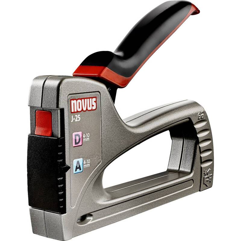 Novus Handtacker J-25 Metall 4-10mm Typ 53 Zink-Druckguss 620g ergonomisch - 4009729057346