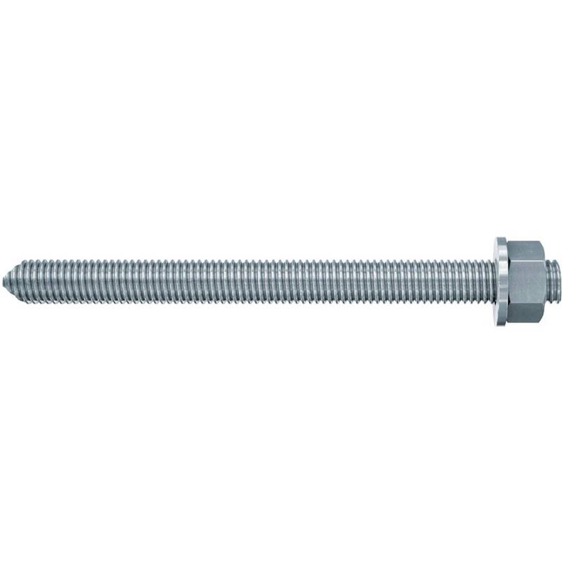 fischer Ankerstange Gewindestange Mörtelpatrone Stahl 380 x 18 mm Innen 10 Stück - 4006209957226