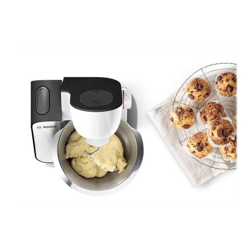 Bosch MUM50123 Küchenmaschine 800W 3,9L Edelstahl BPA-frei 3D PlanetaryMixing - 4242002904047