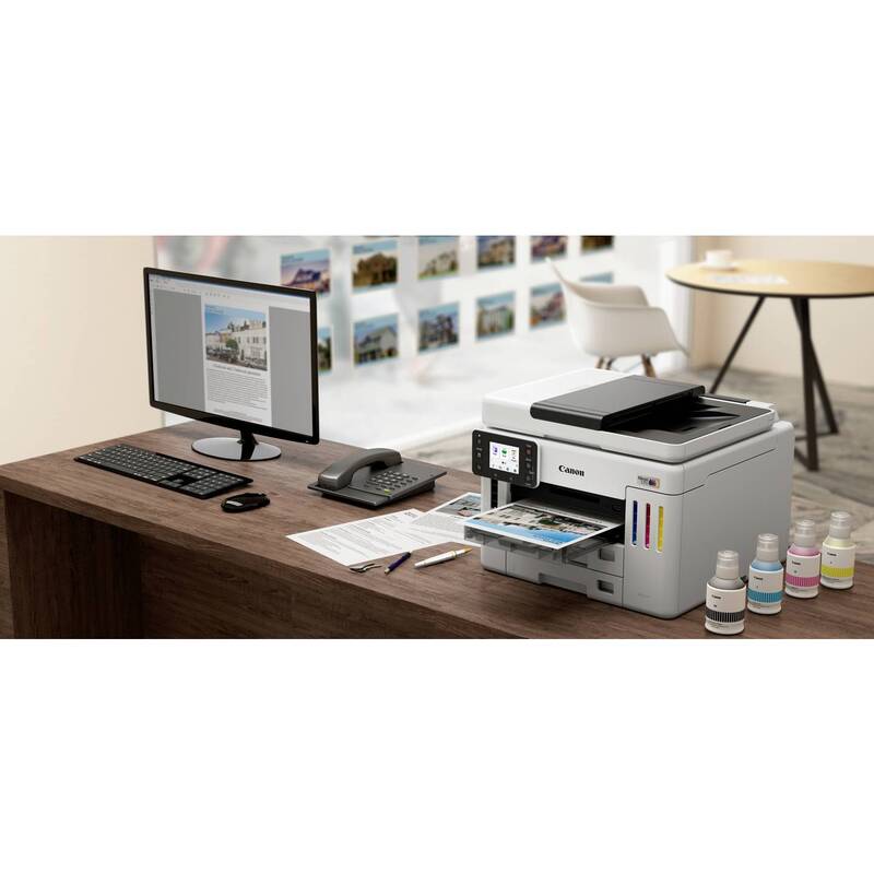 Canon Multifunktionsdrucker Maxify GX 7150 Tintenstrahldrucker A4 WLAN Duplex - 4549292240276