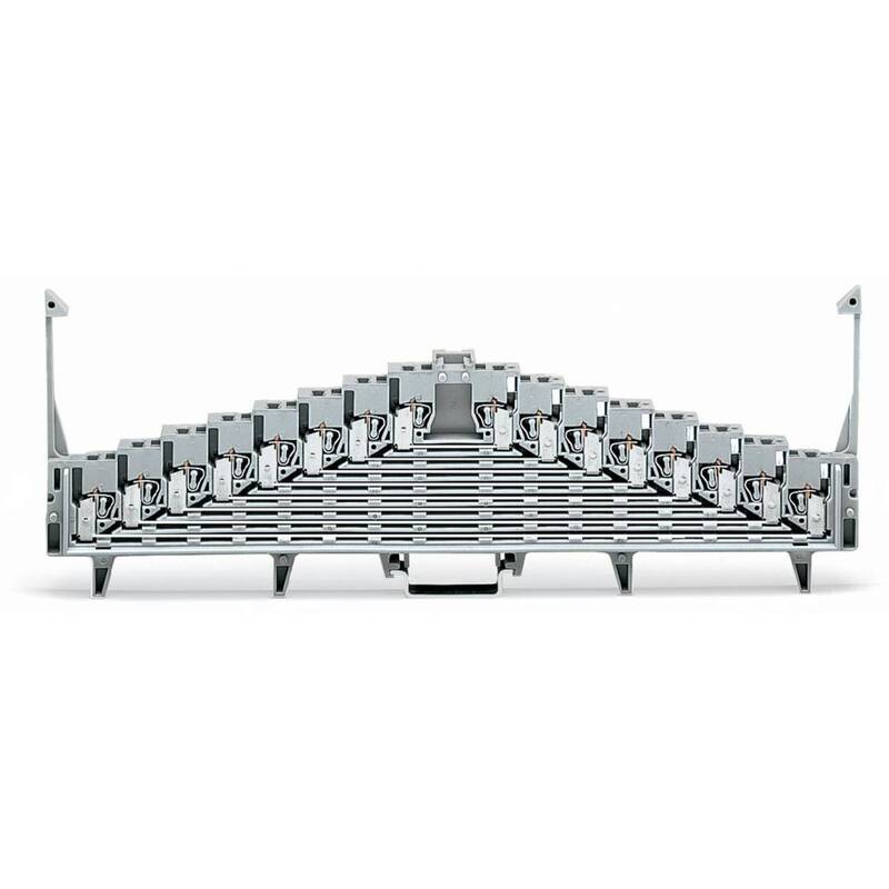 WAGO Rangierklemme Reihenklemme Zugfeder Klemme 727130001000 Grau 25 Stück - 4045454187842