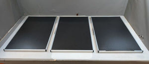 C-Ware Alu Klapptisch 3er Set Camping Tisch höhenverstellbar klappbar 100x60cm flexibel