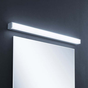 B-Ware Lindby Wandleuchte Klea LED Lampe Badezimmerlampe chrom 90cm warmweiß IP44