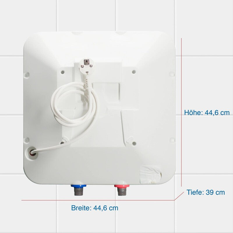 Regent Hängespeicher Warmwasserspeicher REG 30 O 30l Übertischmontage weiß - 5414849553330