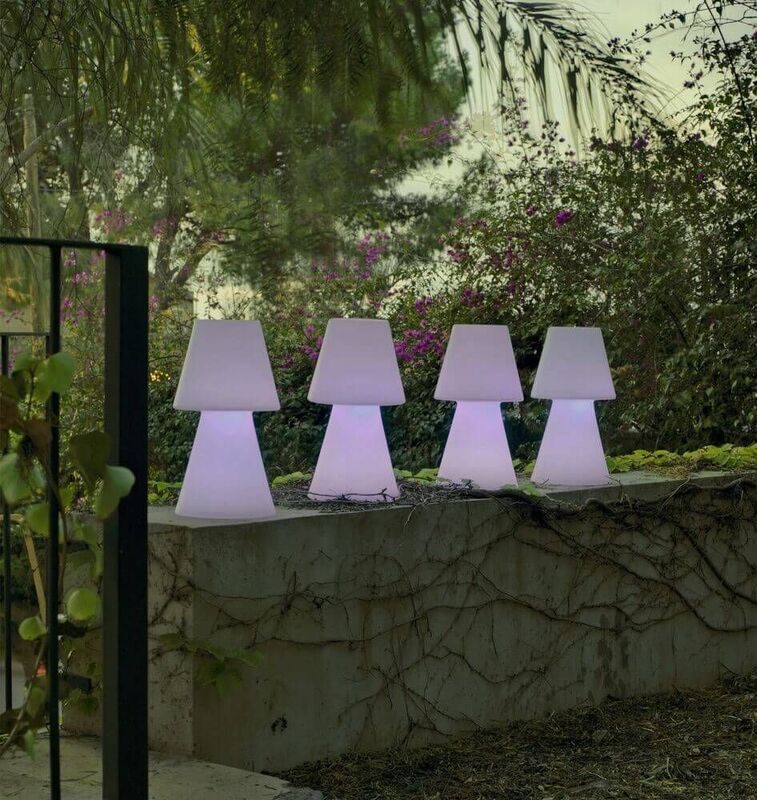 Newgarden Tischleuchte Lola LED Akku RGBW 45cm dimmbar Lampe Leuchte modern - 8436542236089