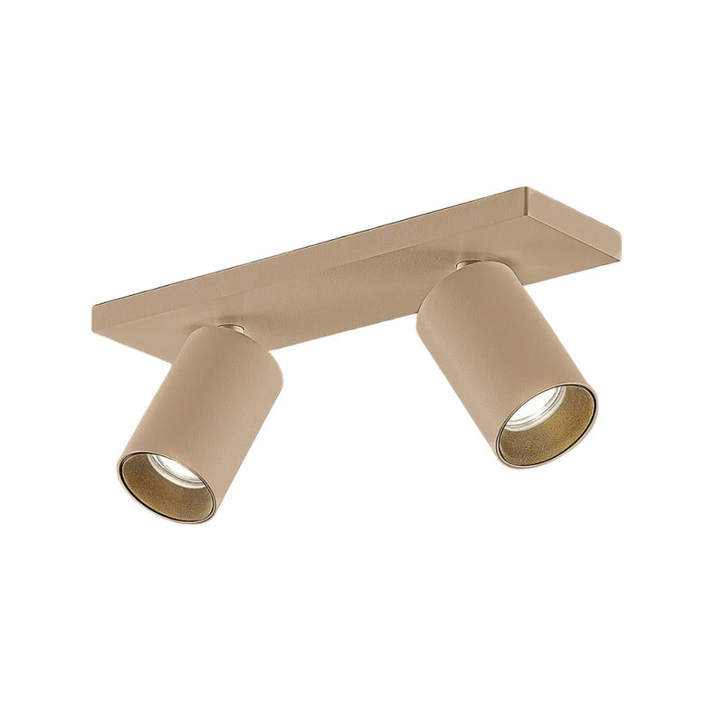 Arcchio Strahler Brinja LED 2-flammig dimmbar Aluminium braun 30,5x9cm - 4251911789300